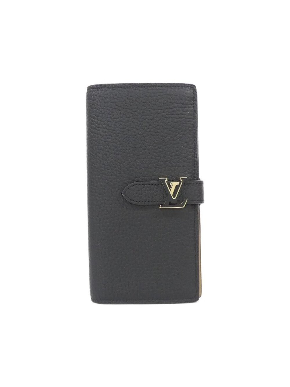 Louis Vuitton Taurillon LV Vertical Wallet